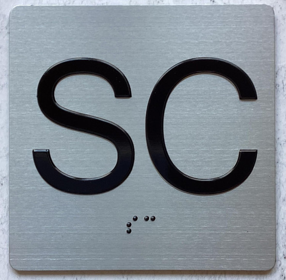 ELEVATOR SC FLOOR SIGN
