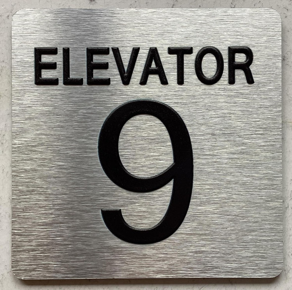 ELEVATOR NUMBER 7 THE PARK AVE LINE SIGN