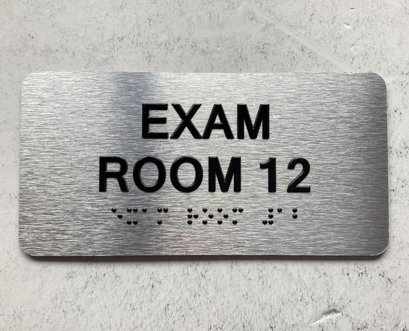 NYC EXAM ROOM SIGNS WITH RAISED LETTERS THE PARK AVE LINE (EXAM ROOM 12)