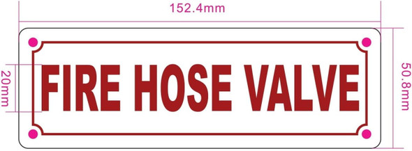 NYC FIRE HOSE VALVE SIGN