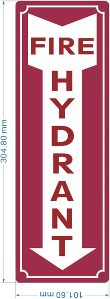 NYC FIRE HYDRANT SIGN