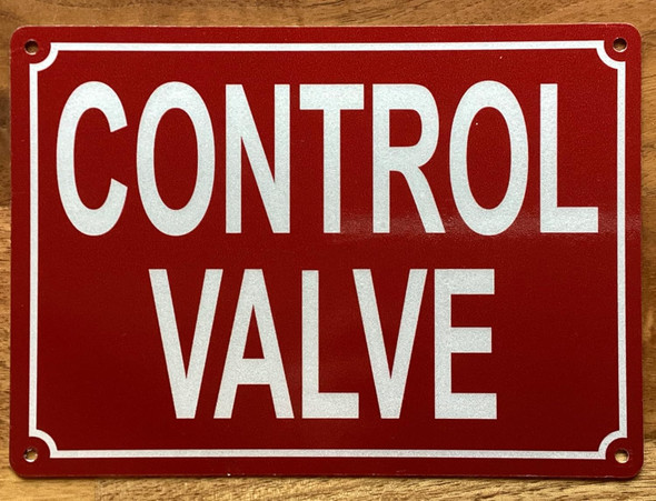 CONTROL VALVE SIGN