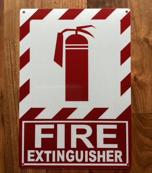 NYC FIRE EXTINGUISHER WITH SYMBOL SIGN