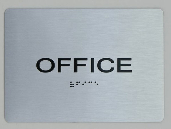 Office ADA Sign -Tactile Signs The Sensation line Ada sign