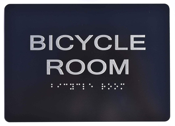 Bicycle Room Sign   The Sensation line -Tactile Signs  Ada sign