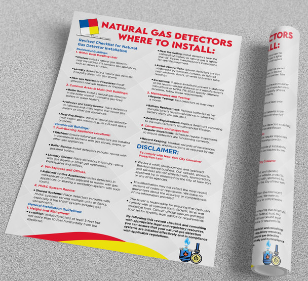 Where to Install Natural Gas Detectors in an Apartment