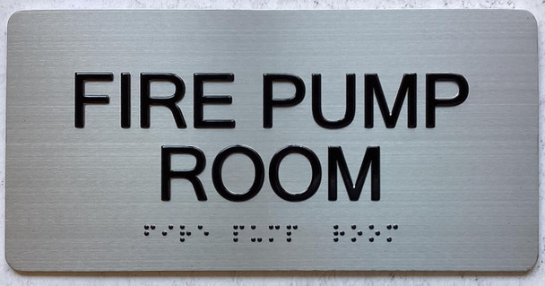 FIRE PUMP ROOM SIGN SIGN LETTERS