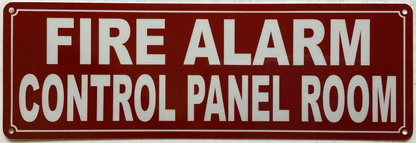 FIRE ALARM CONTROL PANEL ROOM SIGN