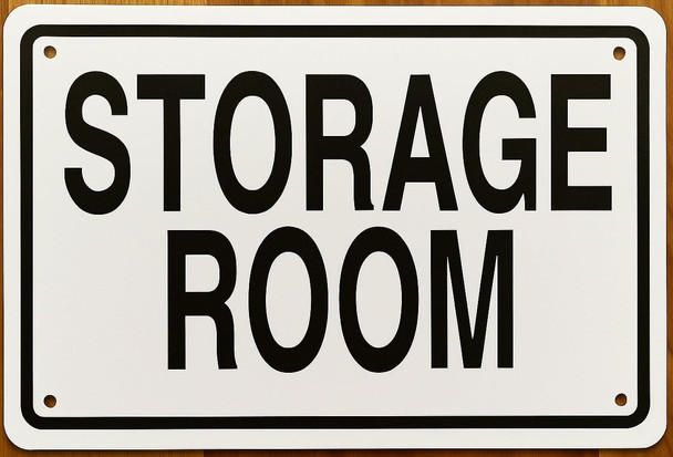 STORAGE ROOM SIGN