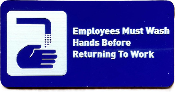 RESTROOM SIGN RAISED LETTERS