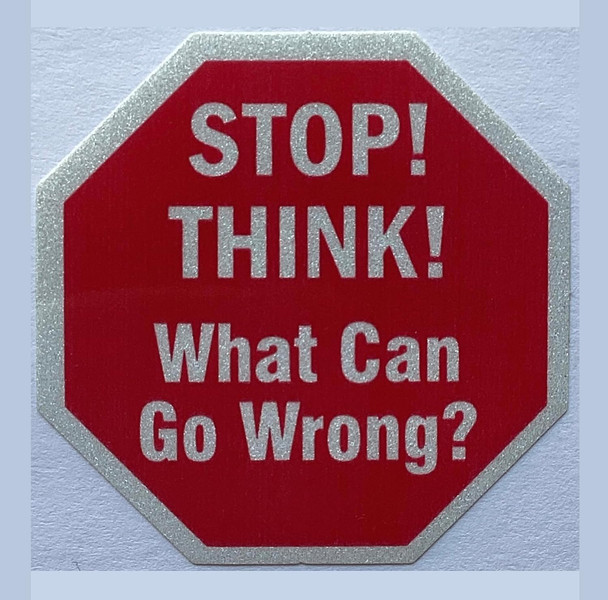 STOP ME IF YOU THINK I AM DOING SOMETHING UNSAFE STICKER