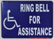 blue doorbell