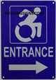 ENTRANCE RIGHT -  The Pour Tous Blue LINE