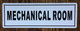 MECHANICAL ROOM SIGNAGE