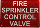 Fire Sprinkler Control Valve