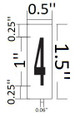 PHOTOLUMINESCENT SIGN