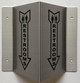 Corridor Unisex restroom sign-Unisex restroom Hallway sign -le couloir Line