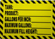 TANK DATA  Sign