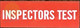 Sign  Inspectors Test Sticker