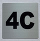 unit number 4C