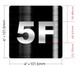 Apartment number 5F