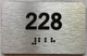 suite 228 sign