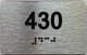suite 430 sign
