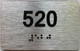 suite 520 sign