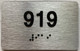unit 919 sign