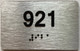 suite 921 sign