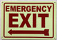 Building Emergency Sign