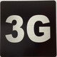 Sign Apartment number 3G  - UNIT NUMBER 3G /SUITE 3G  (BLACK, DOUBLE SIDED TAPE) -Broadway Line