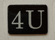 Mailbox Number Unit 4U