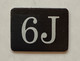 Mailbox Number Unit 6J