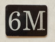 Mailbox Number Unit 6M