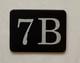 Mailbox Number 7B