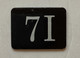 Mailbox Number Unit 7I