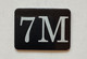 Mailbox Number Unit 7M