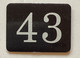 Mailbox Number Unit 43