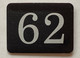 Mailbox Number Unit 62
