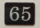 Mailbox Number Unit 65