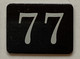 Mailbox Number Unit 77