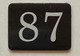 Mailbox Number Unit 87