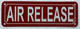Air Release Sign