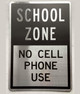 NO CELL PHONE USE