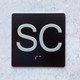 ELEVATOR SUB CELLAR SC FLOOR COMPLIANCE SIGN