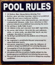 HPD POOLS RULES SIGN