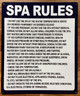 NYC SPA RULE SIGN