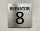 FD ELEVATOR NUMBER 8 THE PARK AVE LINE SIGN