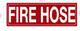 FD FIRE HOSE SIGN